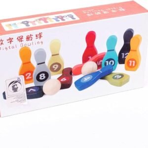 Digital Bowling With Two Balls For Kids Set