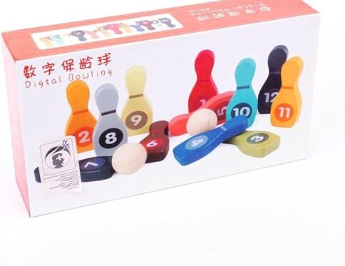 Digital Bowling With Two Balls For Kids Set