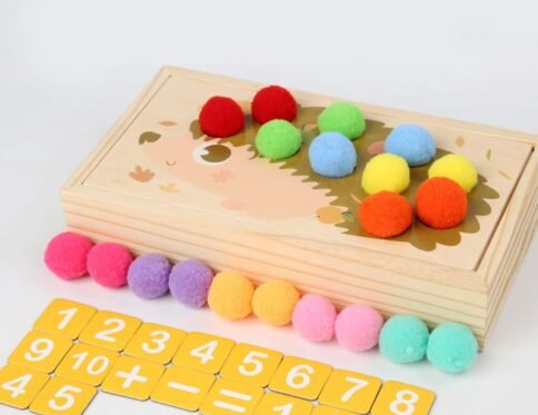 Hedgehog colorful Cube Adventure Sorting Toy