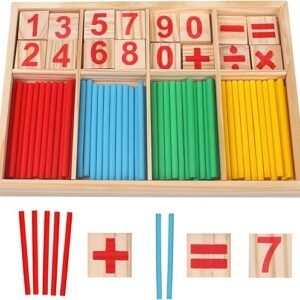 Montessori Mathematical Intelligence Stick Toy for Kids