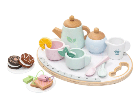 Wooden Tea Party Set