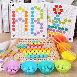 Multi-function Bead Puzzle Montessori Toy