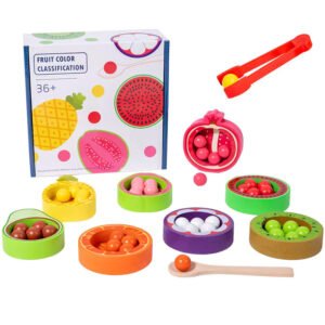 Wooden Fruit Color Classification Toy