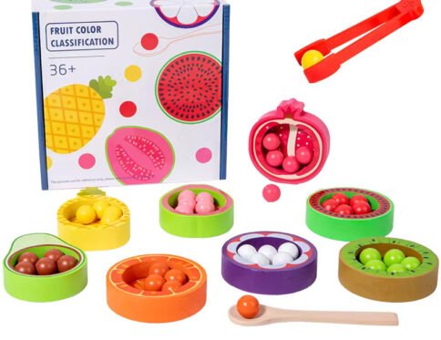 Wooden Fruit Color Classification Toy