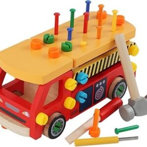 Wooden Multifunctional Disassembly & Assembly Nut Truck