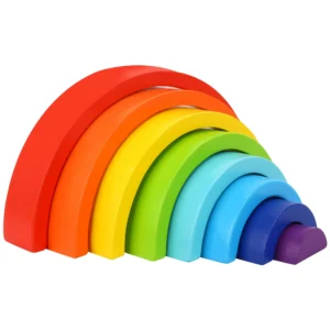Wooden Rainbow Stacker